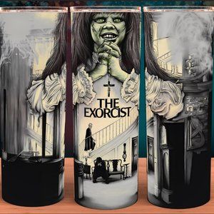 The Exorcist Scary Movie Linda Blair Horror Cup Mug Tumbler 20oz